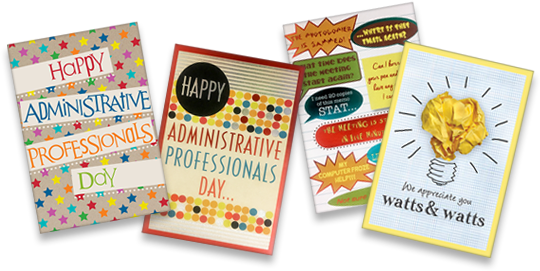 administrative professionals day wholesale greeting cards