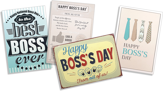 boss's day wholesale greeting cards