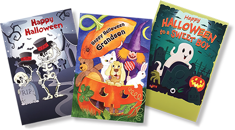 halloween wholesale greeting cards