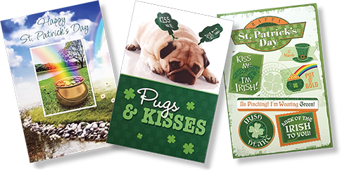 st.patricks day wholesale greeting cards