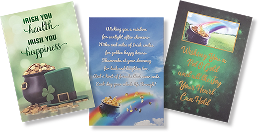 st.patricks day wholesale greeting cards