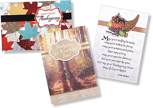 thanksgiving wholesale greeting cards