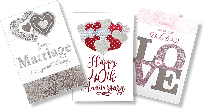 wedding anniversary wholesale greeting cards