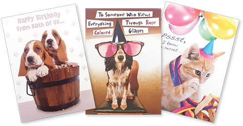 furry friends wholesale greeting cards