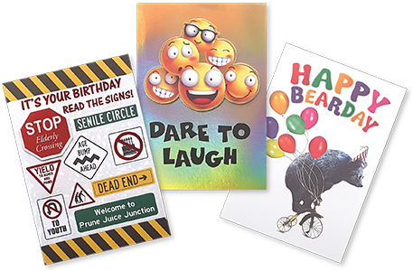 humor me gold wholesale greeting cards