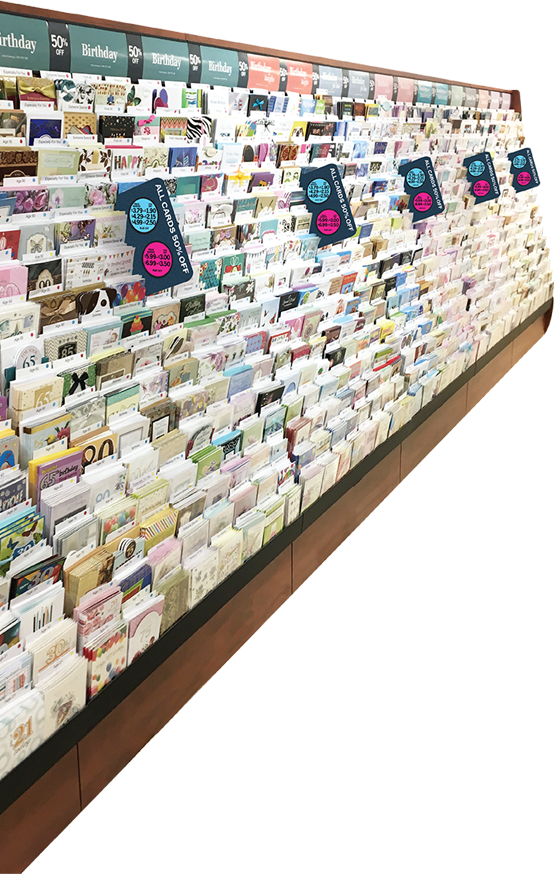 50 percent off program  wholesale greeting cards