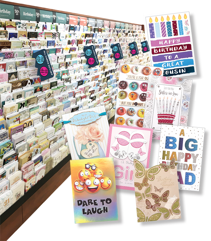 50 percent off program  wholesale greeting cards