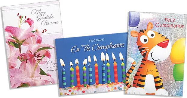 spanish wholesale greeting cards